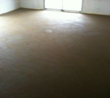 Chape avant carrelage