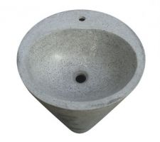 Vasque totem pour le coin lave main