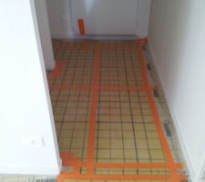 Étanchéité plancher entrée