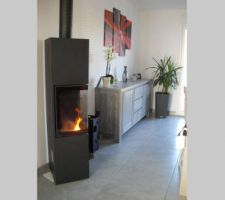 Coin Poele à bois