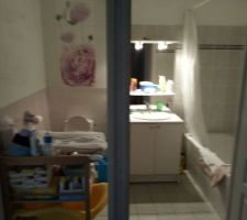 Salle de bain actuelle