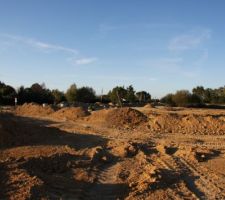 Vue depuis notre terrain