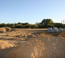 Notre terrain &agrave; ses d&eacute;buts