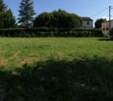 Panoramique du terrain