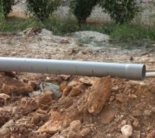 épandage des eaux pluviales