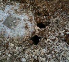 Puit d'infiltration des eaux pluviales