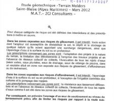 Page manquante dans le deuxième permis , remplacé par l'etude d'un autre terrain...