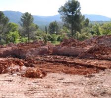 Pr&eacute;paration terrain en vue des fondations