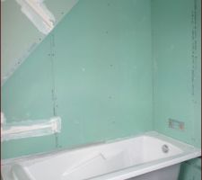 Salle de bain combles