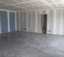 Carrelage salon salle &agrave; manger