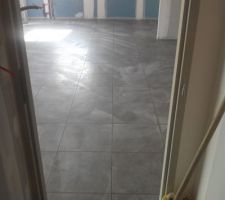 Carrelage salon salle &agrave; manger