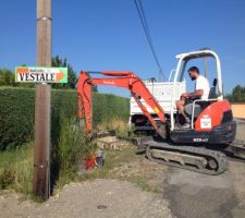 C'est parti !!! Début du chantier