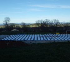 Hourdis avec réhausse.