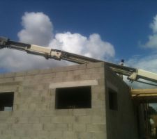 Coulage plancher mezzanine et au-dessus partie nuit