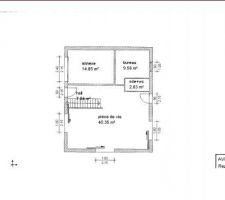 Implantation de la maison