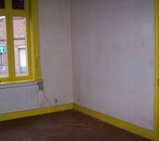 Le salon avant travaux