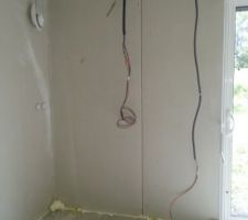 Surprise placo posé !!!!