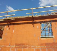 Échafaudages installés