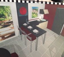 Notre future cuisine (les couleurs ne sont pas définit, sa sera en fonction du sol et des murs)