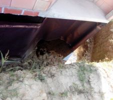 Etanchéité et terrassement en cours