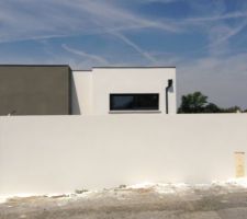 Façade   mur de cloture
