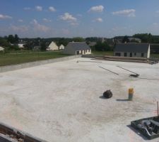 Ferraillage de l'acrot&egrave;re...