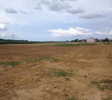 Vue sud ouest du lotissement