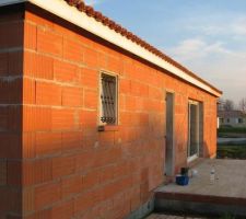 Les planches de rive, premi&egrave;re couche