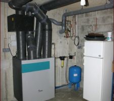 VMC Paul Ventilation et arriv&eacute;e de l'eau de ville