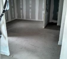 Chape plancher chauffant