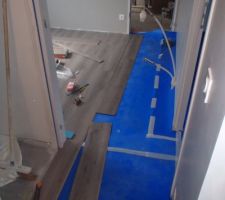 Parquet en cours étage