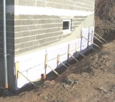 Isolation soubassement Styrodur