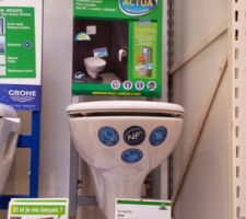 WC suspendu de la SDB
