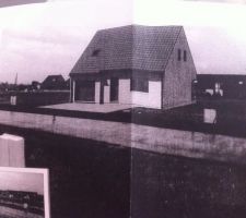 Vue de la future maison!