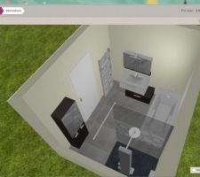 Plan de notre futur salle de bain