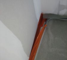 Chape sur tube d'aspi centralis&eacute;e RdC