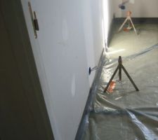 Pr&eacute;paration chape chambre &eacute;tage