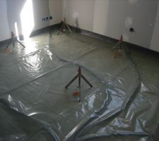 Pr&eacute;paration chape Etage