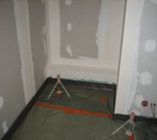 Pr&eacute;paration chape placard R 1