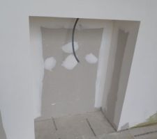 Détail niche salon