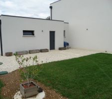 Amenagement arriere garage .