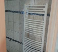 Salle de bain du haut en cours de travaux