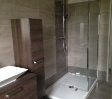 Salle de bain installée