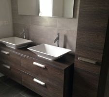 Salle de bain installée