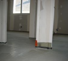 Chape dans chambre Sud