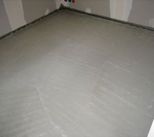 Chape dans les chambres Etage