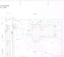 Plan géomètre après construction