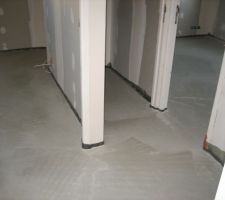 Chape cot&eacute; Est Etage