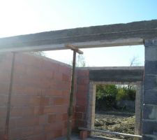 Poutre garage d&eacute;coffr&eacute;e