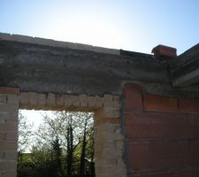 &eacute;paisseur linteau